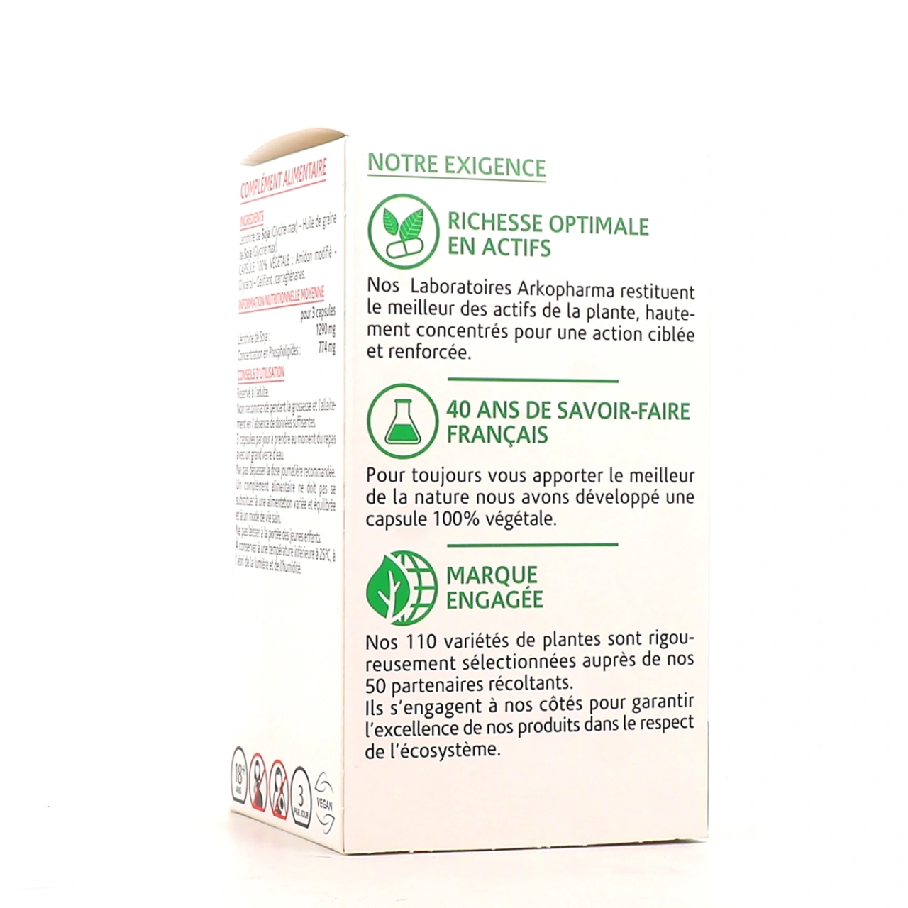 Arkogélules LECITHINE SOJA capsules - Vue 4