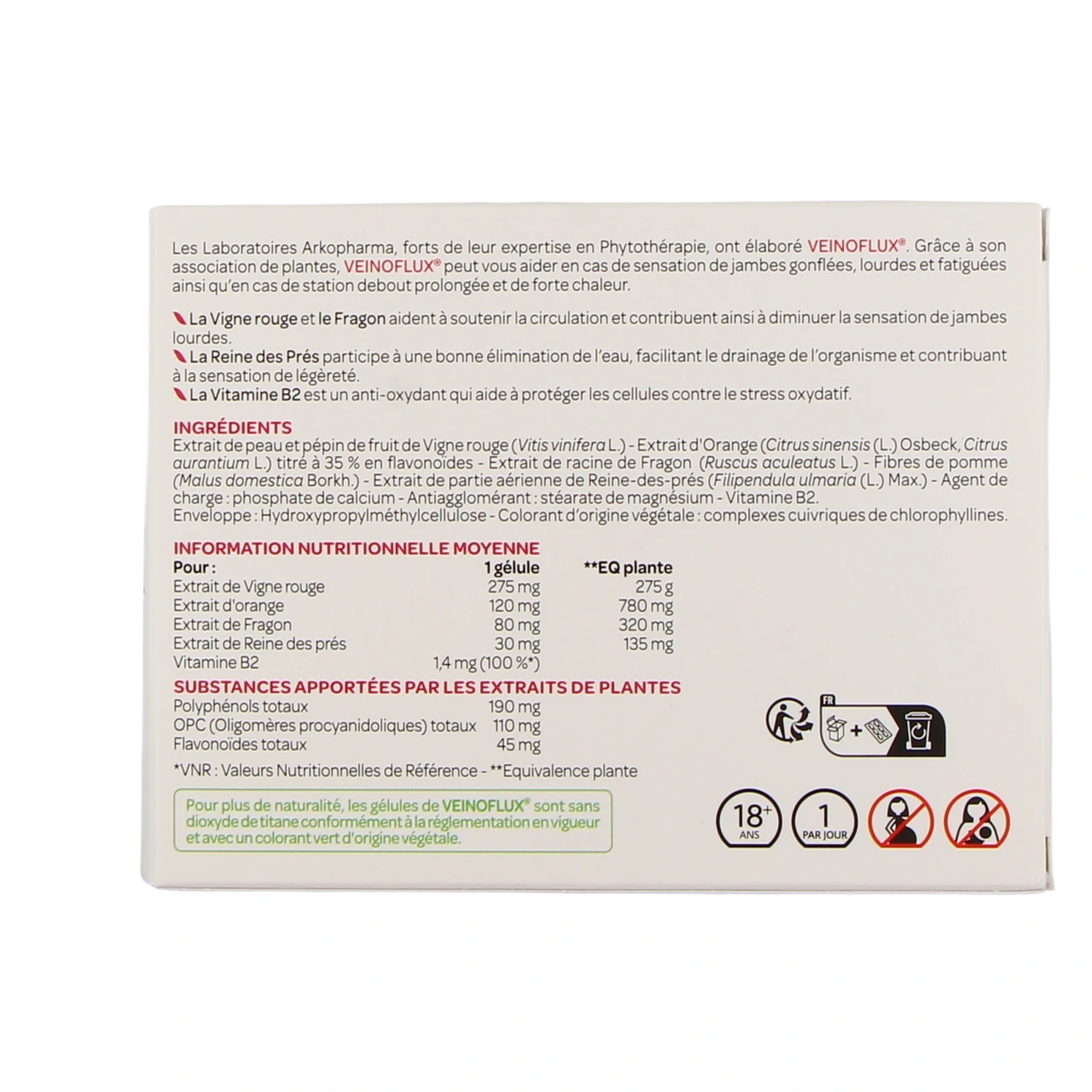 Veinoflux Jambes Légères et Toniques - Vue 6