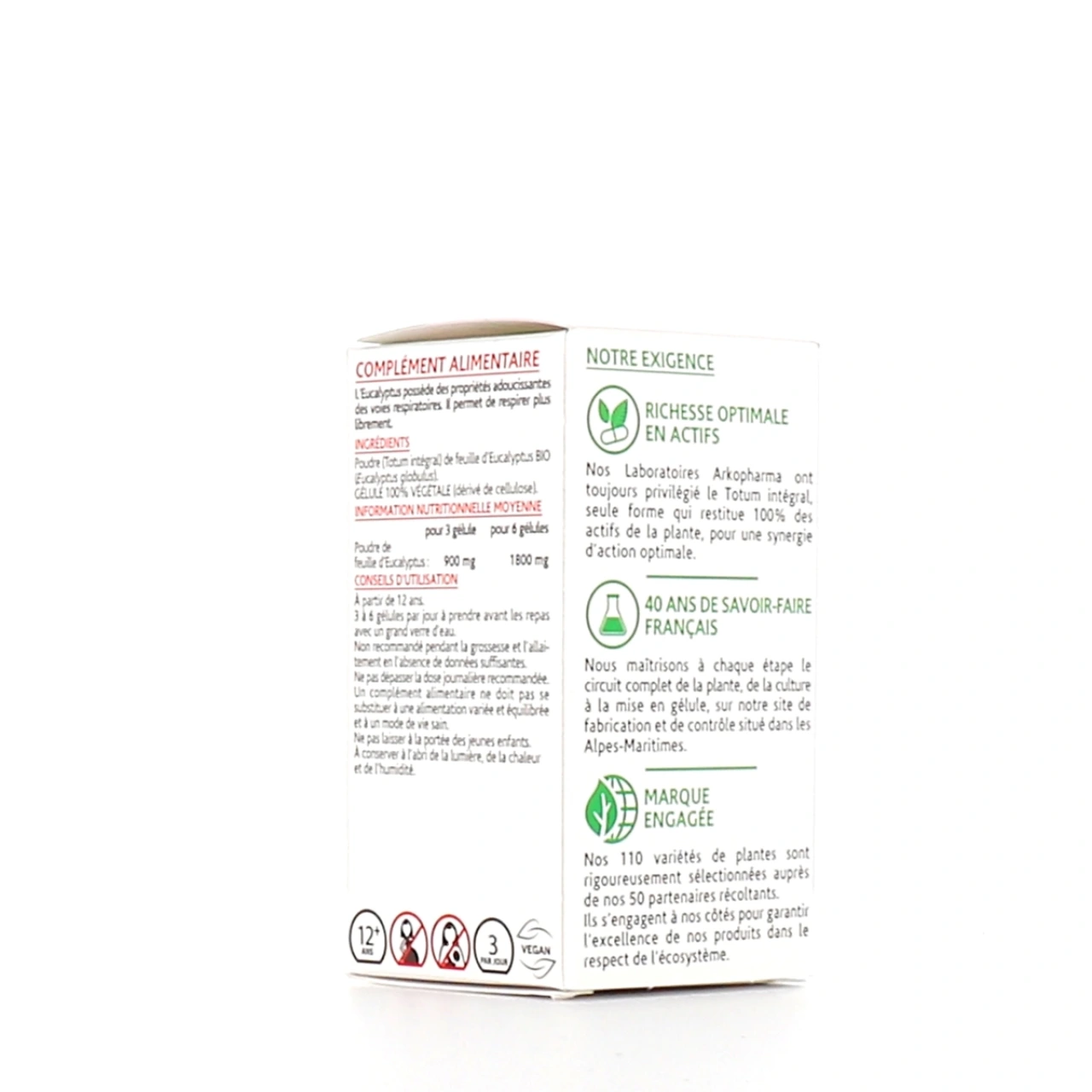 Arkogélules Eucalyptus Bio - Vue 5