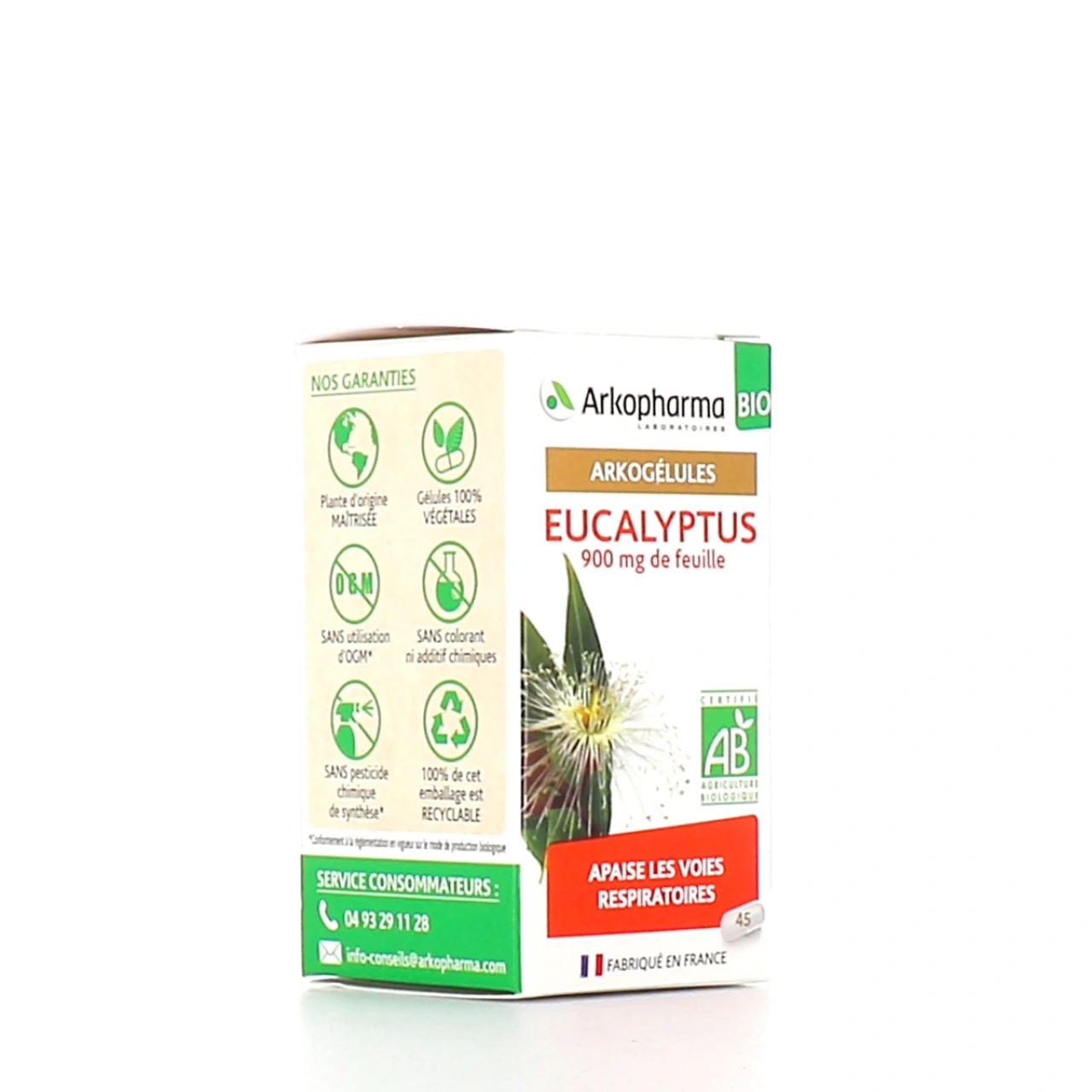 Arkogélules Eucalyptus Bio - Vue 4