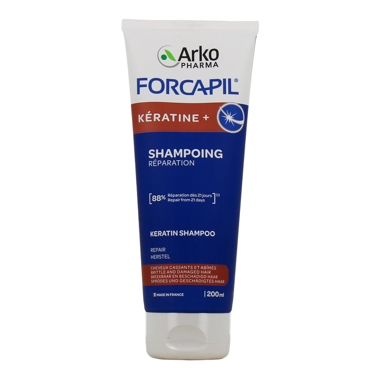 Forcapil Shampooing Réparation Kératine + - Vue 2