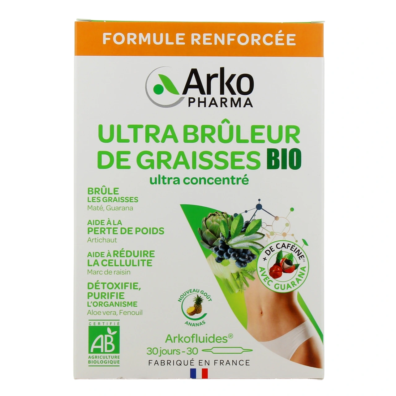 Arkofluides Ultra Brûleur de Graisses Bio - Vue 2