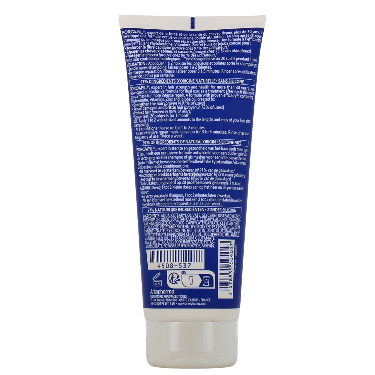 Forcapil Kératine+ Masque Soin Double Usage - Vue 3