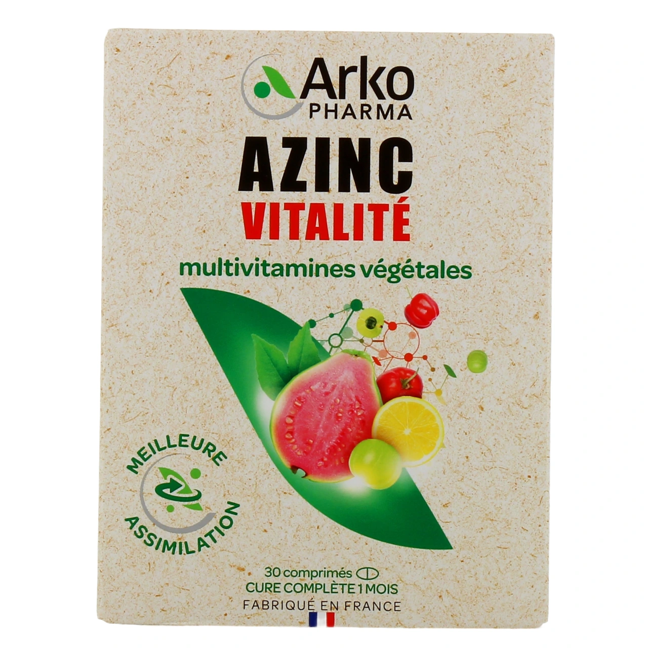 Azinc Vitalité Multivitamines Végétales - Vue 2
