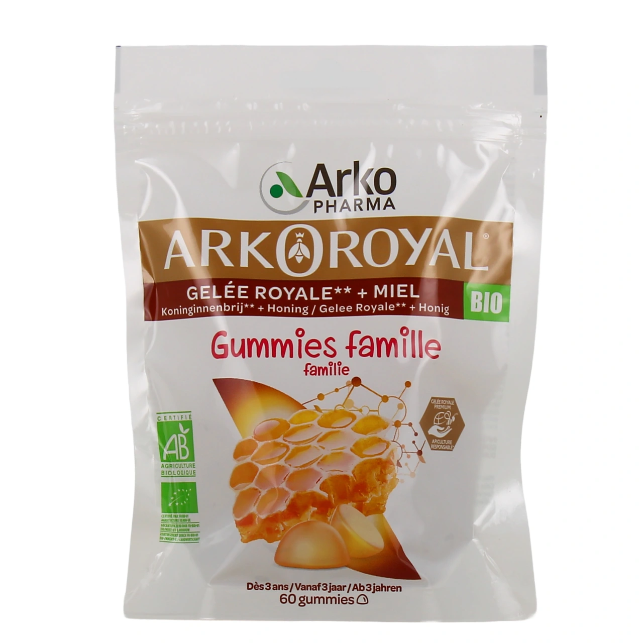Arkoroyal Gummies Famille Bio - Vue 2