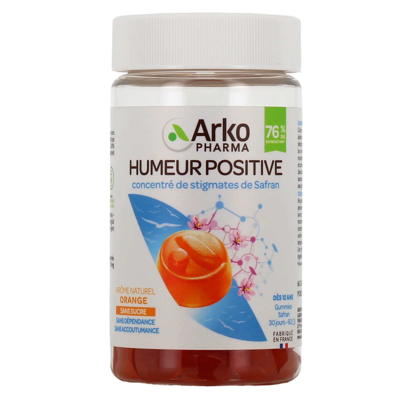 Arkopharma Humeur Positive Safran Gummies - Vue 2