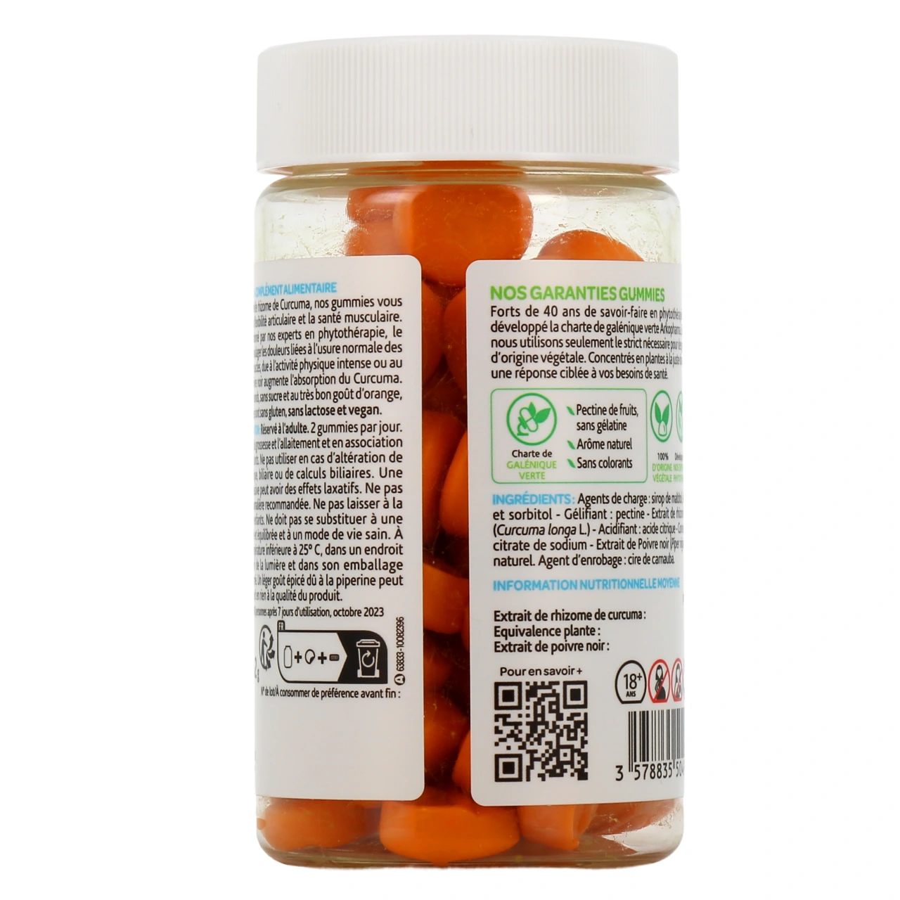 Arkopharma Douleurs Articulaires & Musculaires Gummies - Vue 3