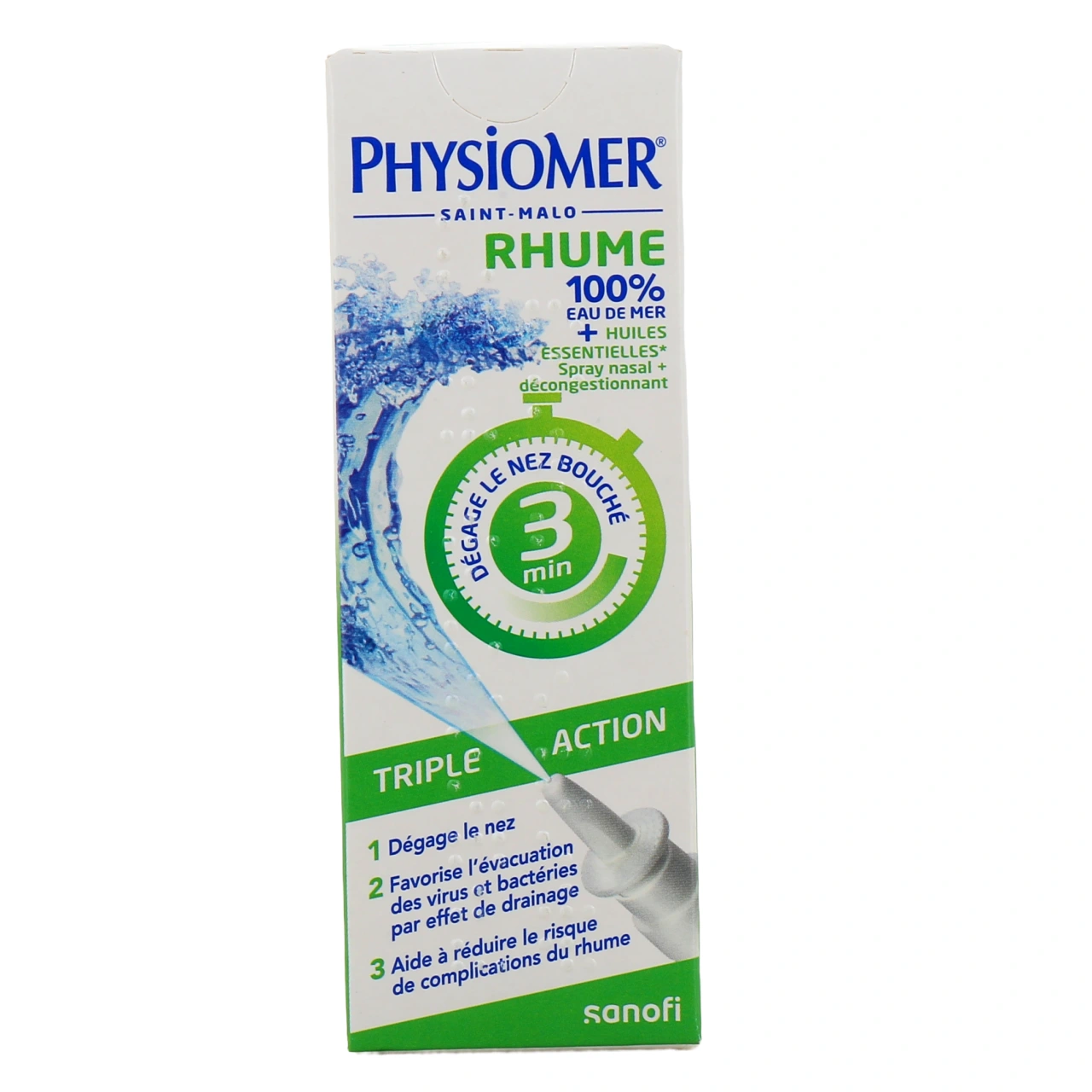Physiomer Rhume Triple Action - Vue 3