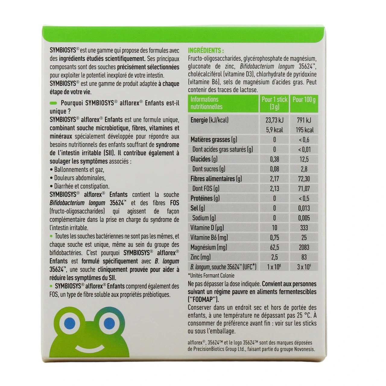 Symbiosys Alflorex Enfants - Vue 3