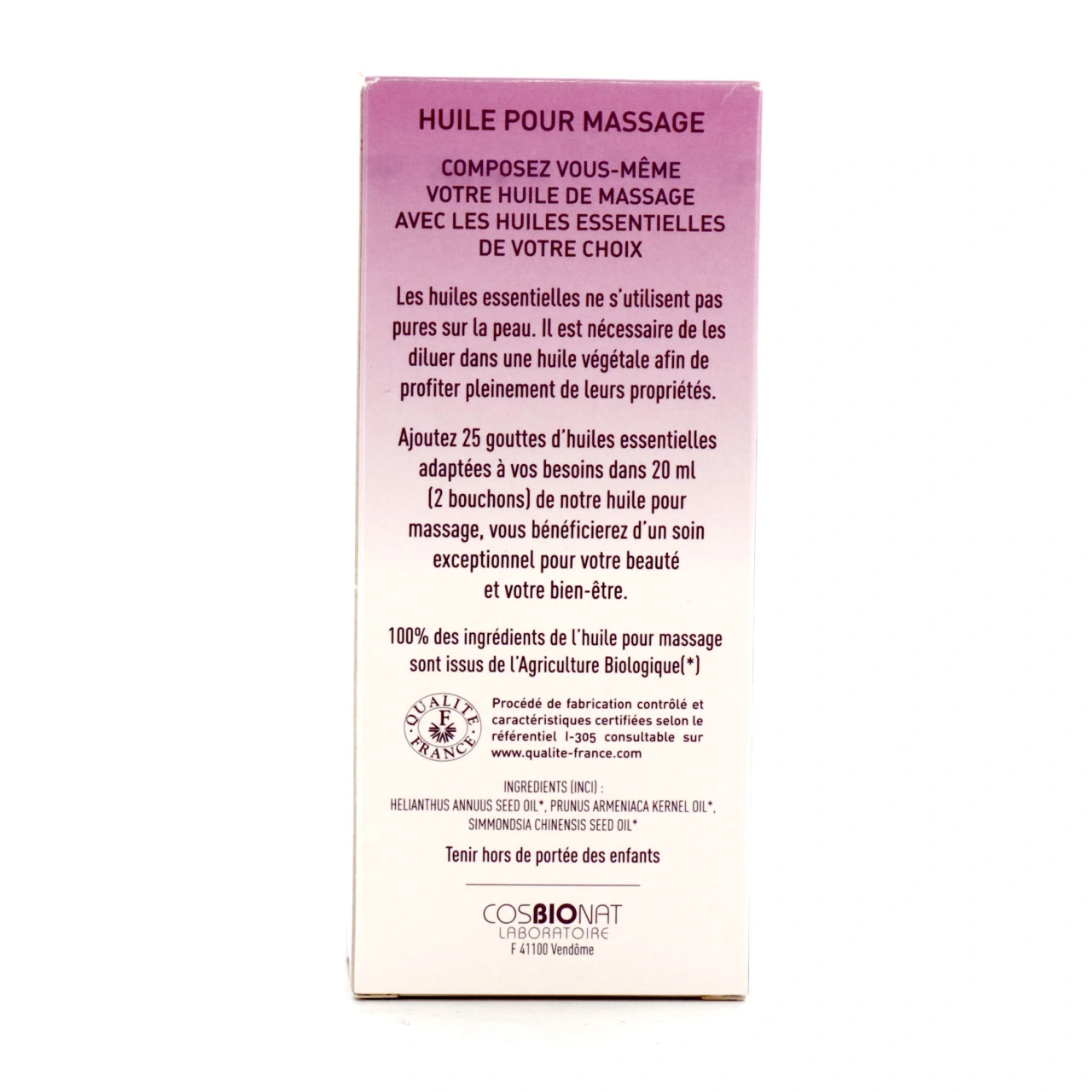 Docteur Valnet Huile pour massage - Vue 4