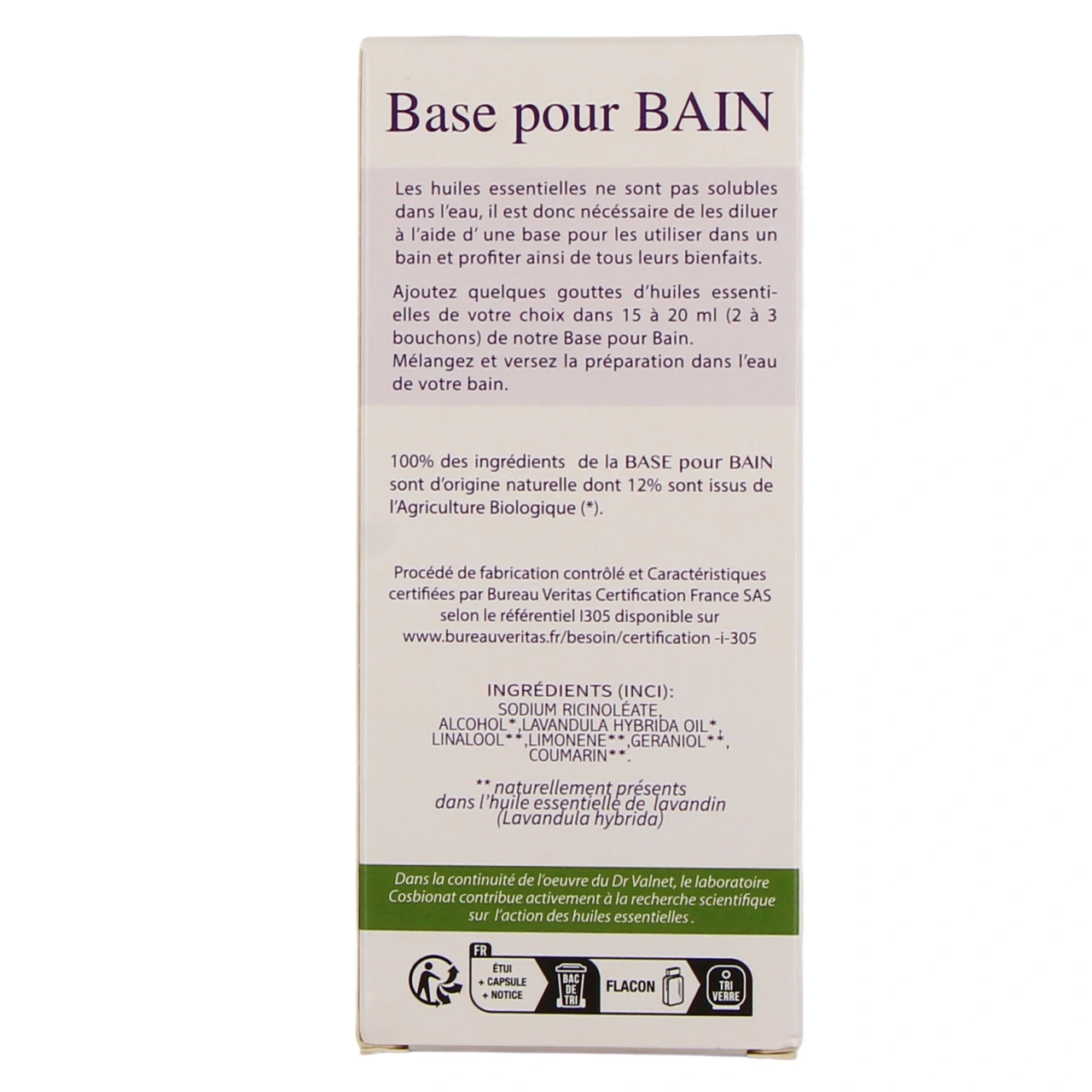 Docteur Valnet Base pour bain - Vue 3