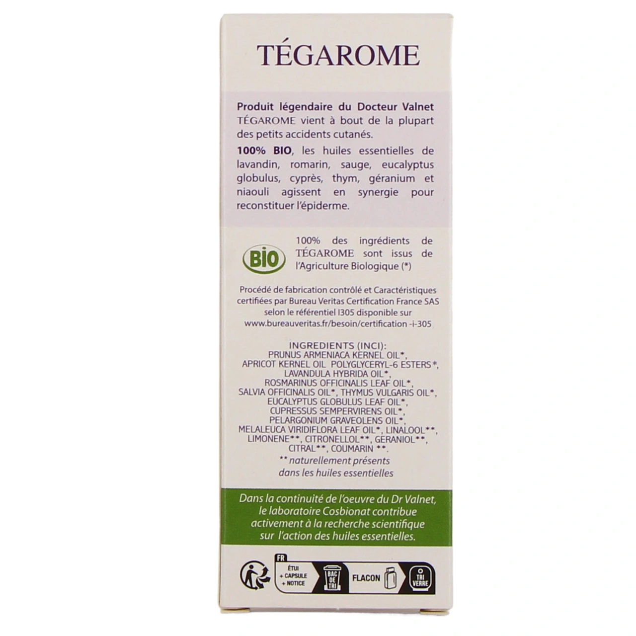 Docteur Valnet Tegarome Peau Agressée - Vue 3