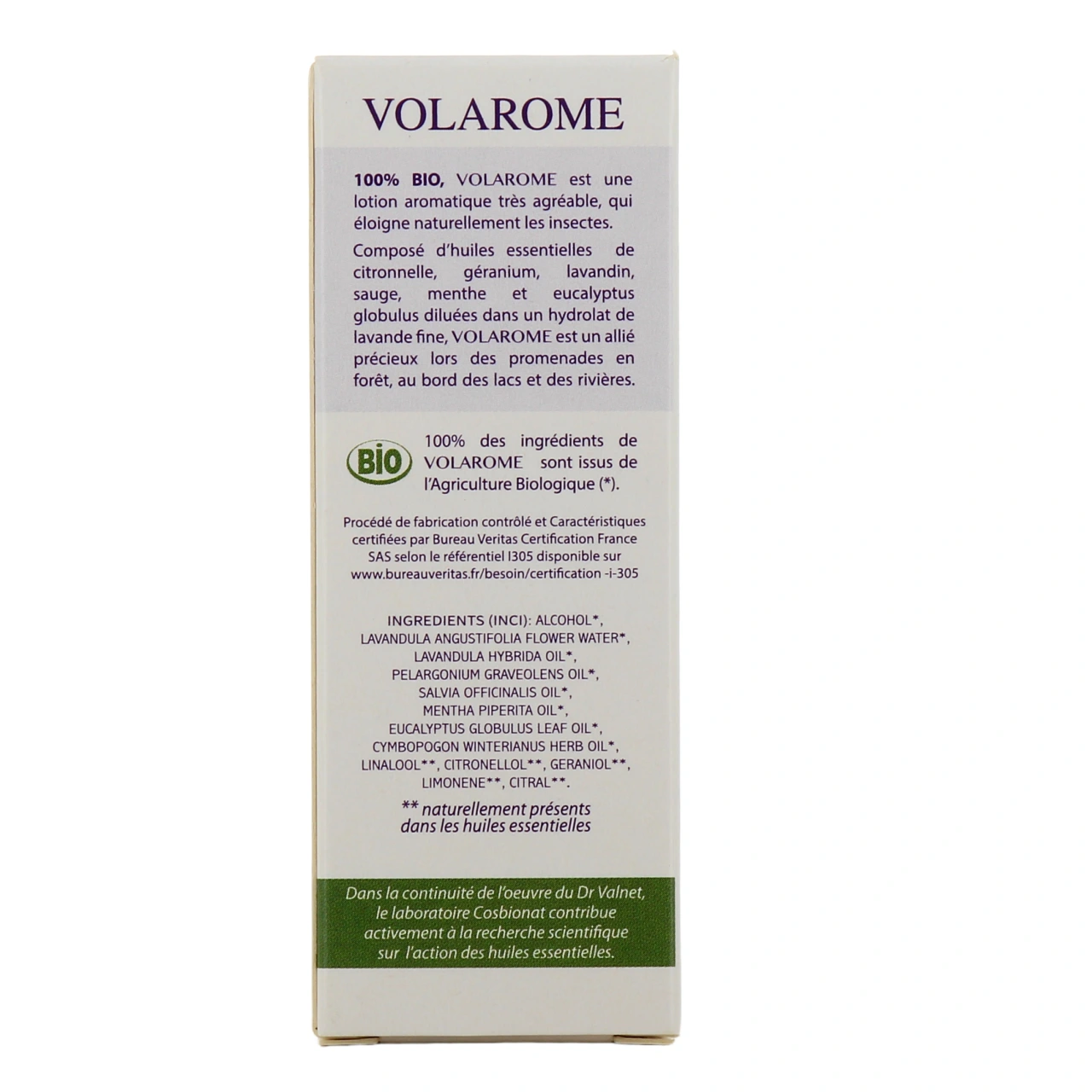 Docteur Valnet Volarome Lotion Protectrice à la Citronnelle Bio - Vue 6
