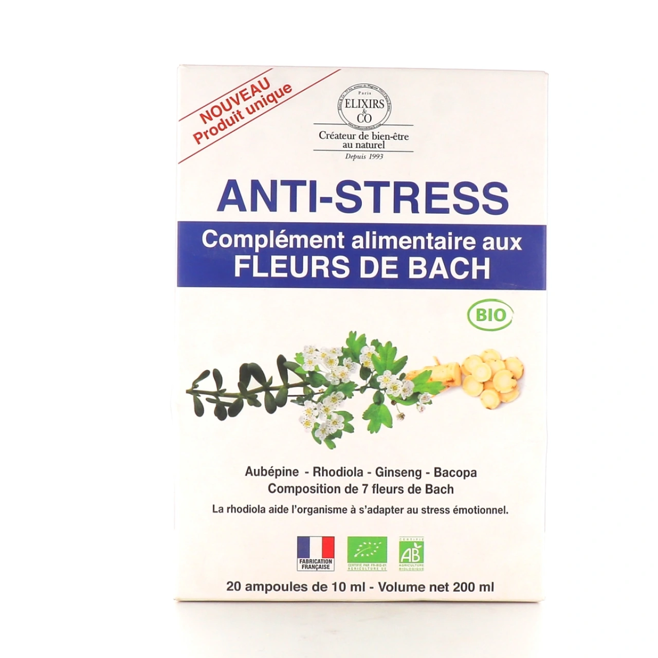 Elixirs & Co Ampoules Anti-Stress - Elixirs And Co