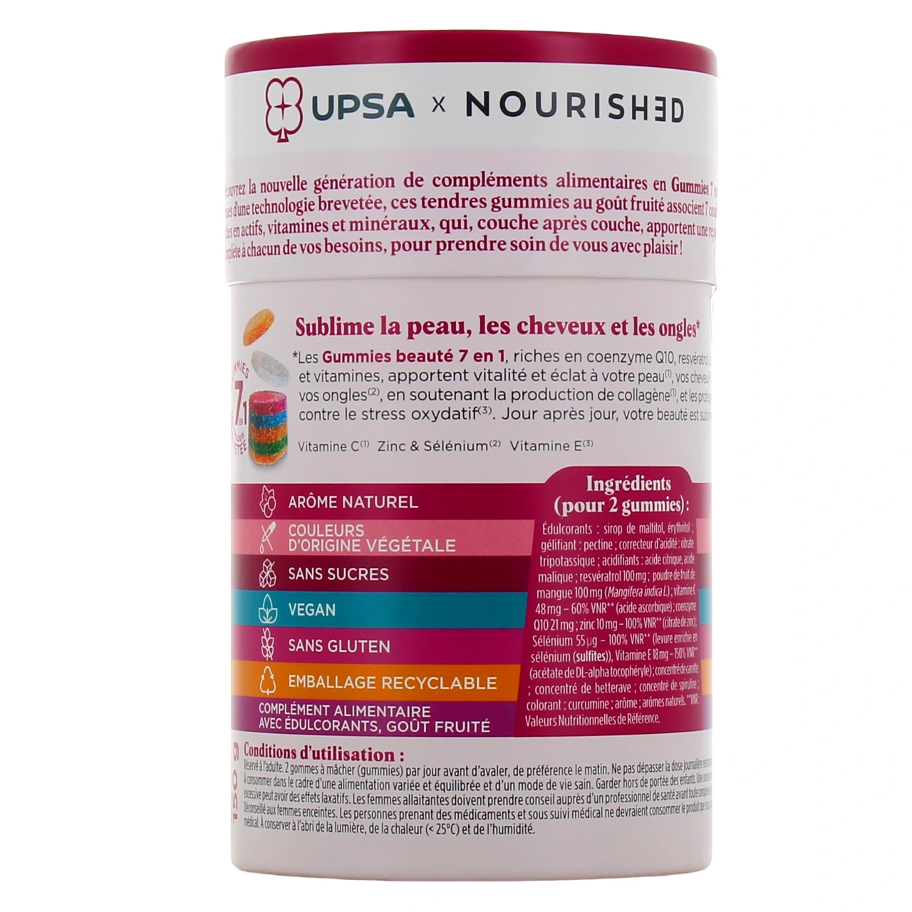 UPSA Gummies 7 en 1 Beauté - Vue 3