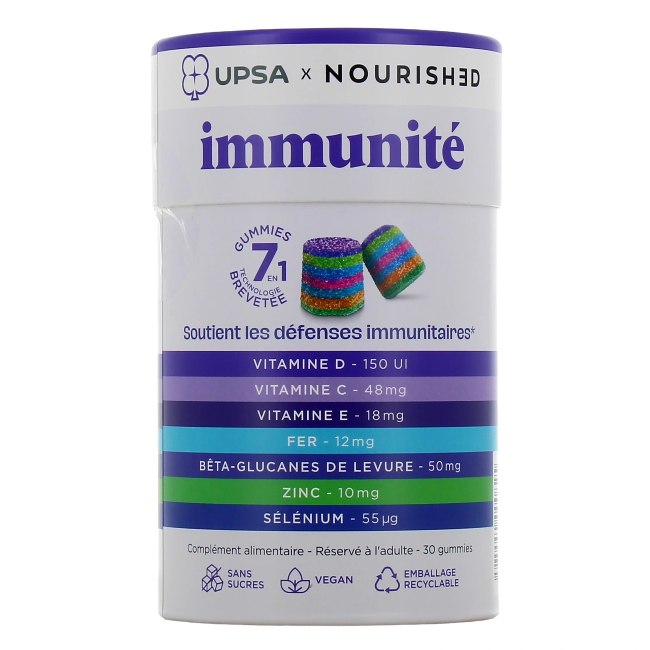 UPSA Gummies 7 en 1 Immunité - Vue 2
