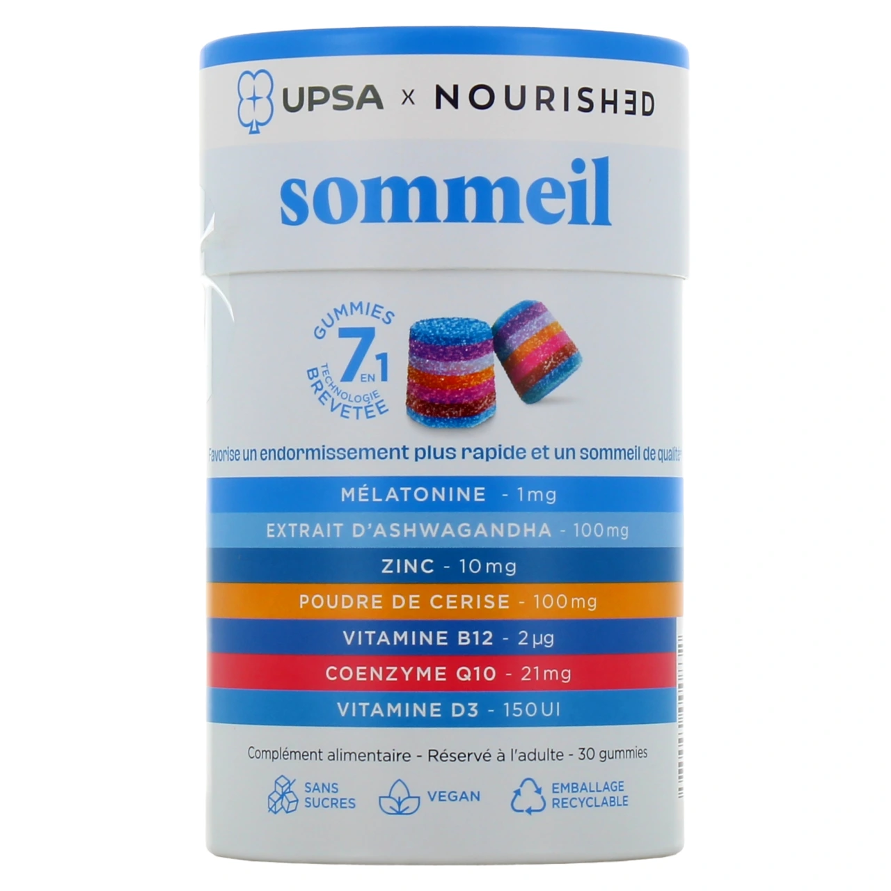 UPSA Gummies 7 en 1 Sommeil - Vue 2