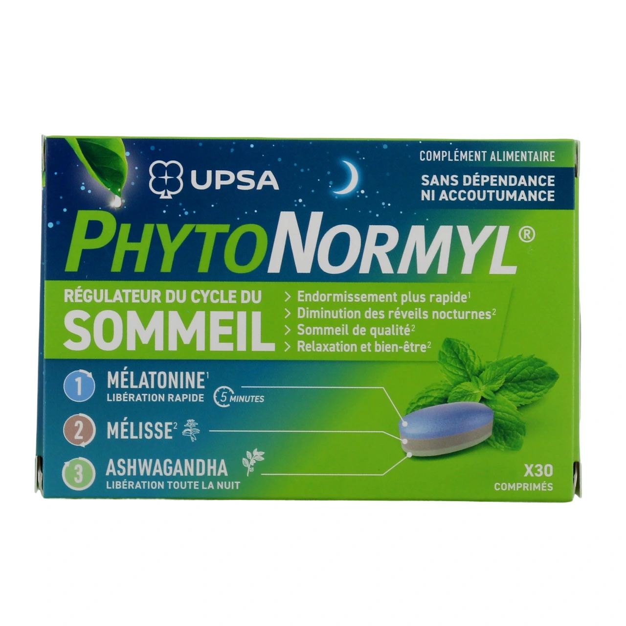 UPSA PhytoNormyl Régulateur du Cycle du Sommeil - Vue 2