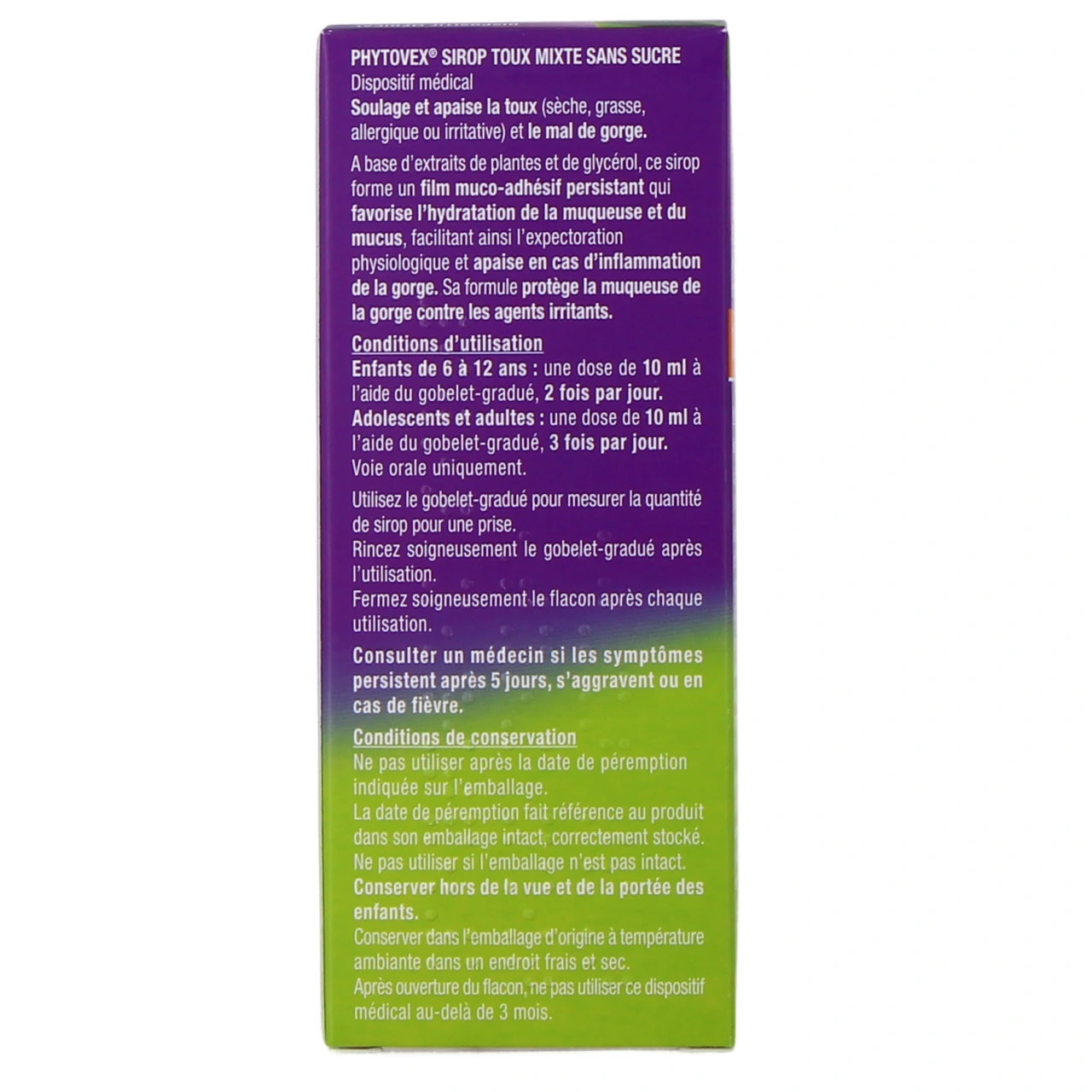 Phytovex Sirop Toux Mixte - Vue 3