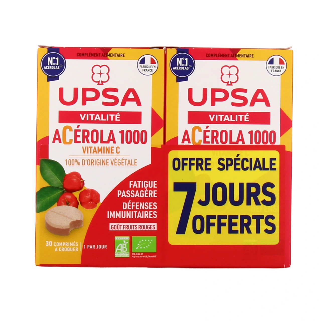 UPSA Vitalité Acérola 1000 Bio - Vue 2