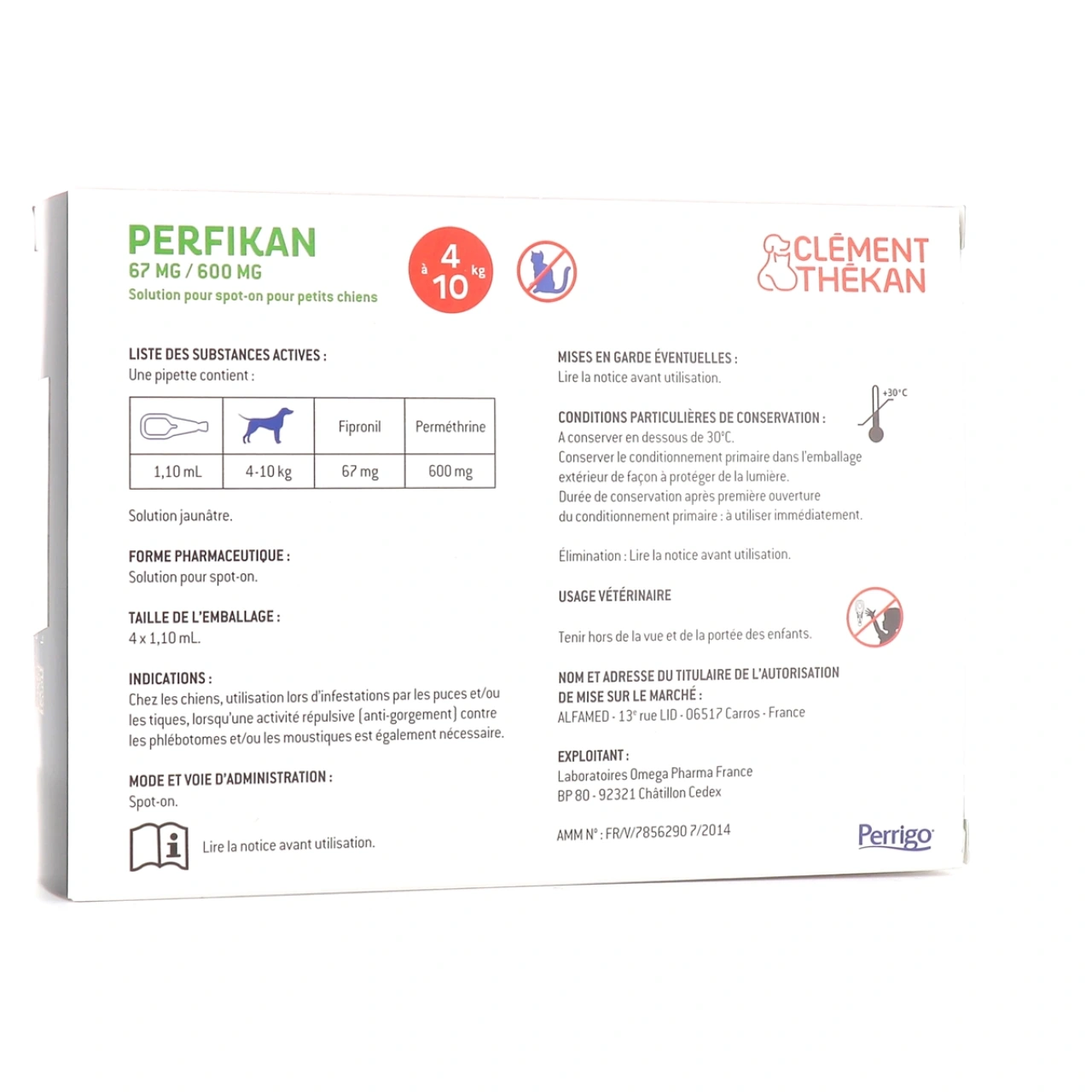 Perfikan Spot-On Antiparasitaire Chien - Vue 10