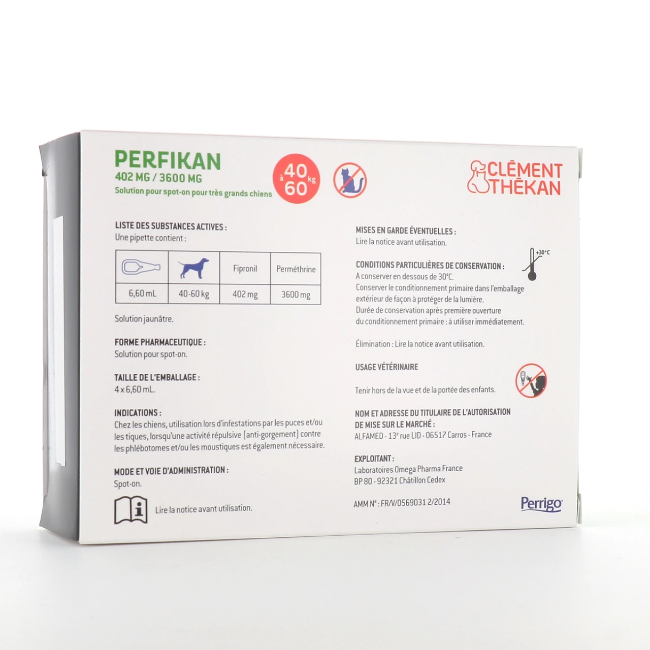 Perfikan Spot-On Antiparasitaire Chien - Vue 8