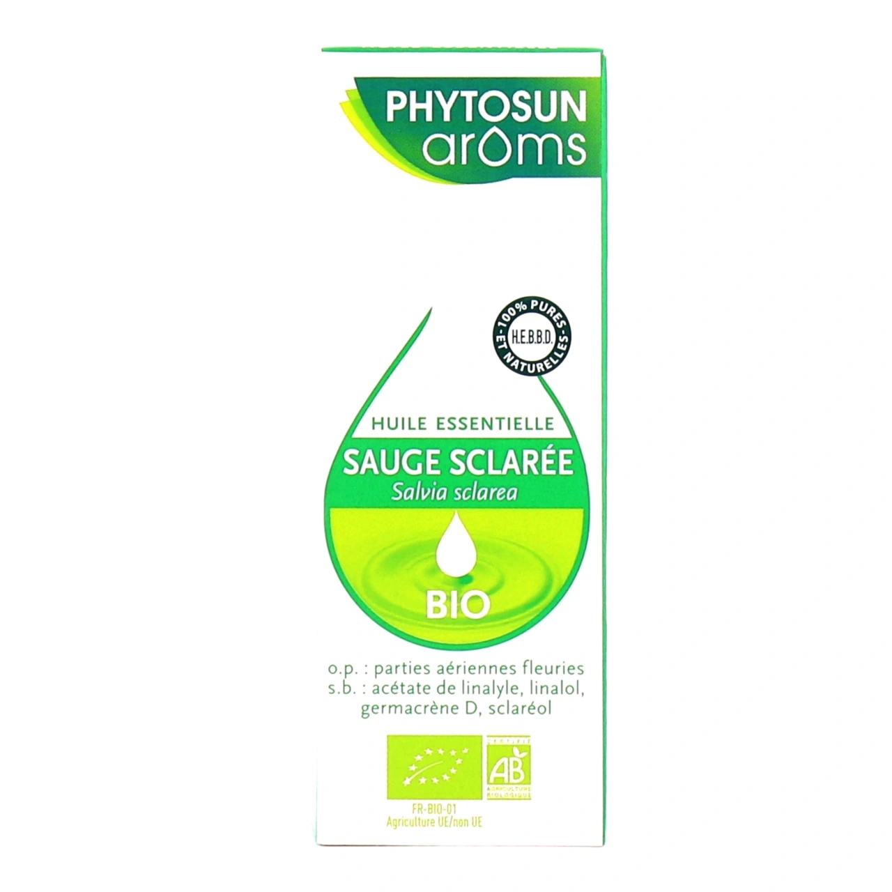 Huile Essentielle de Sauge Sclarée Bio - Phytosun Aroms
