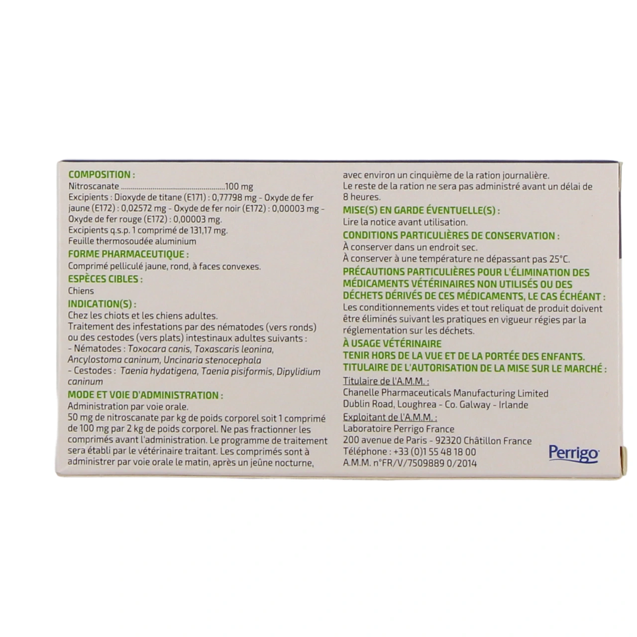 Vermiscan Vermifuge Chien - Vue 6