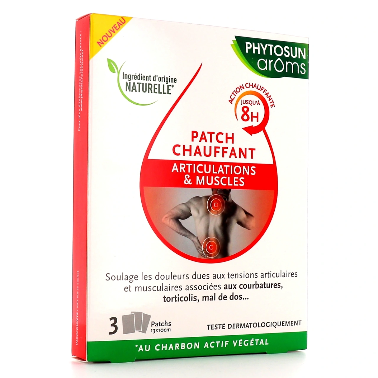 Phytosun Aroms Patch Chauffant Articulations et Muscles - Vue 4