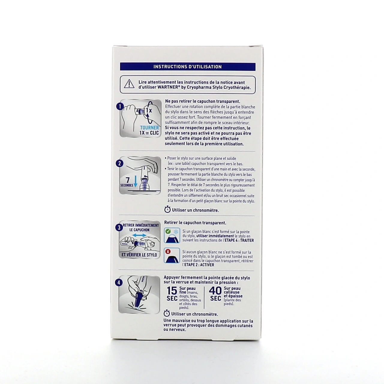 Cryopharma Wartner Verrues mains et pieds - Vue 2