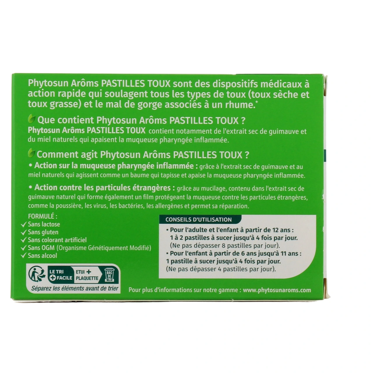 Phytosun Arôms Pastilles Toux Sèche et Grasse - Vue 3