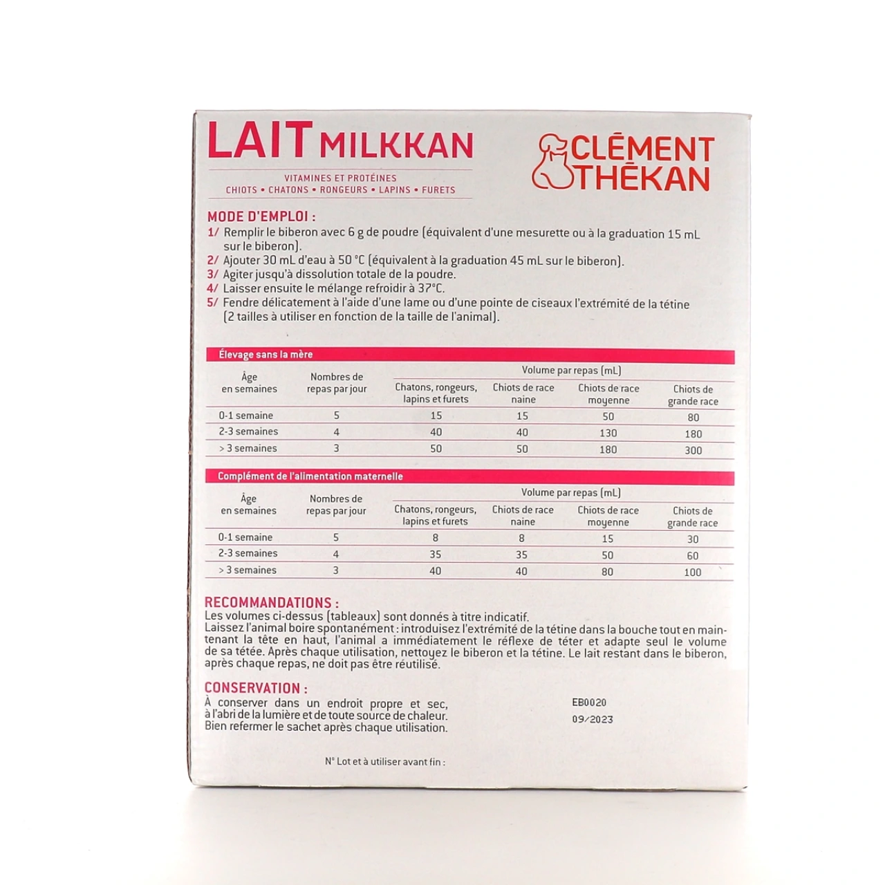 Clément Thékan Lait Milkkan - Vue 2