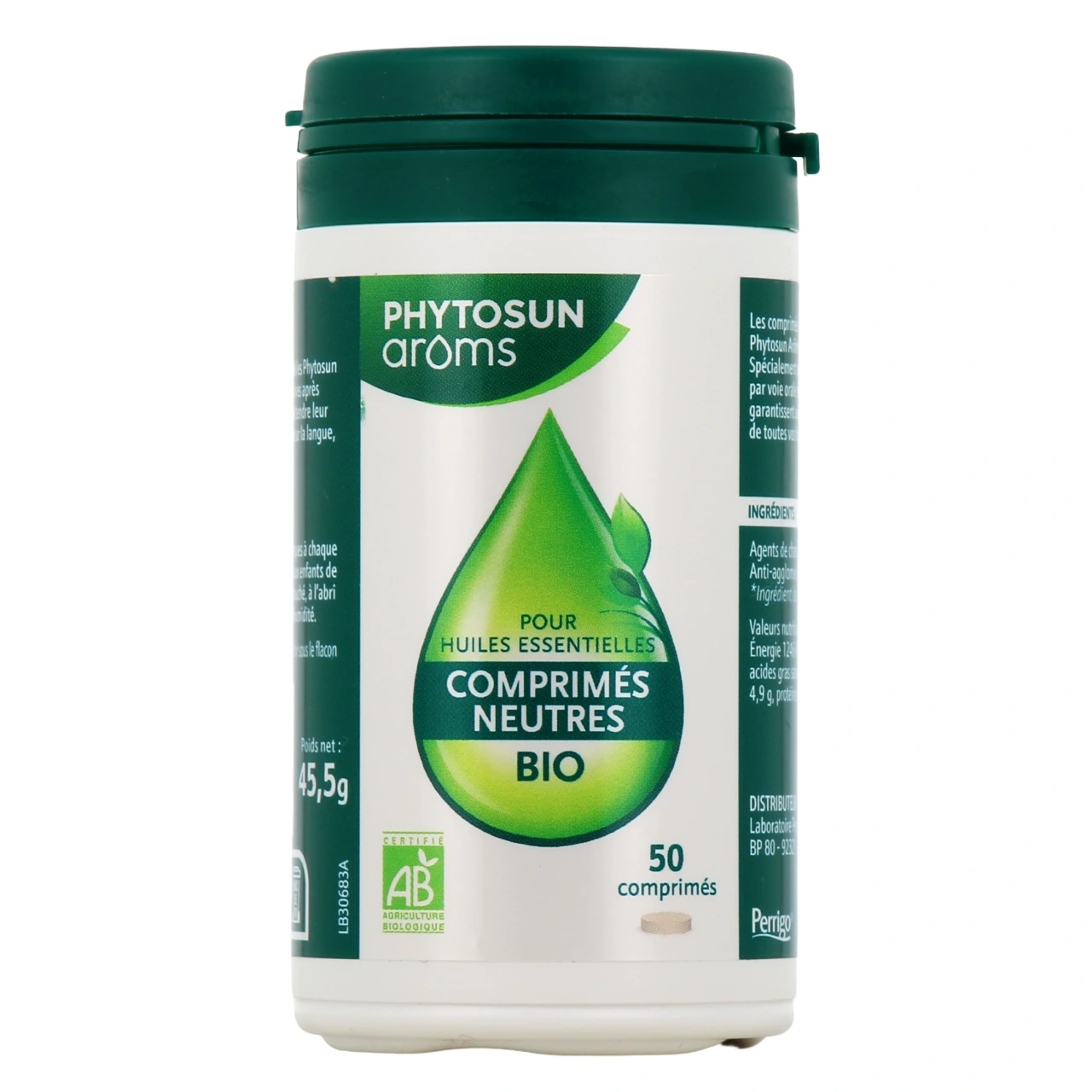 Phytosun Arôms Comprimés Neutres Bio - Vue 2