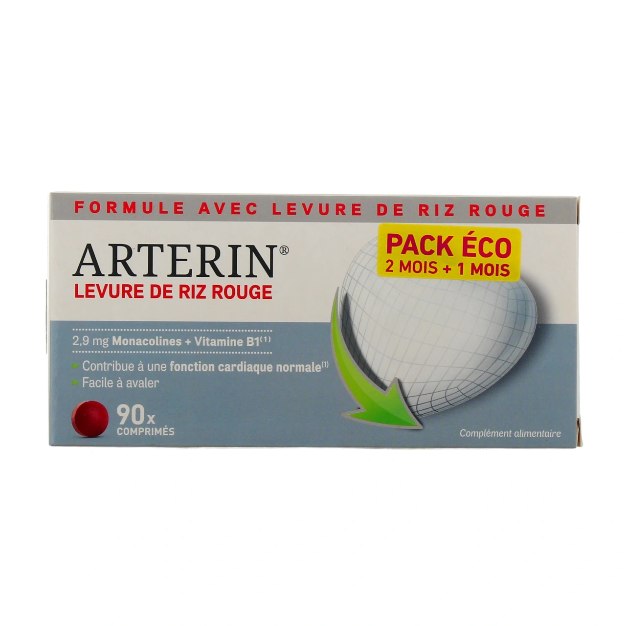 Arterin Levure de Riz Rouge - Vue 2