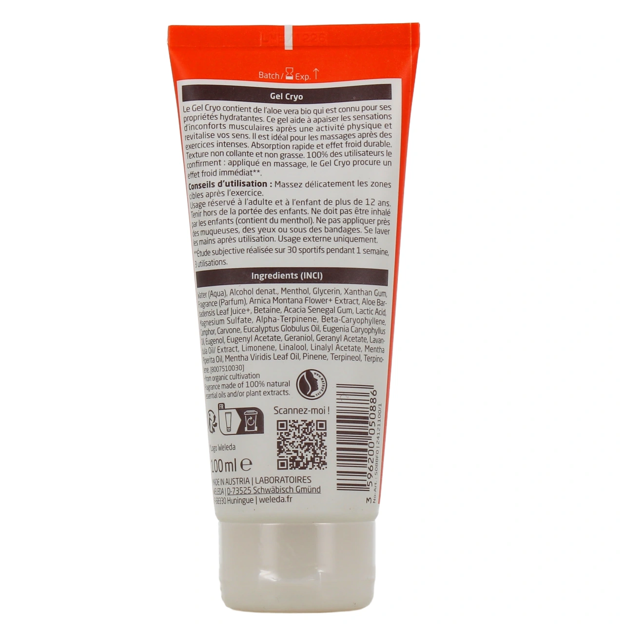 Weleda Sport Gel Cryo - Vue 3