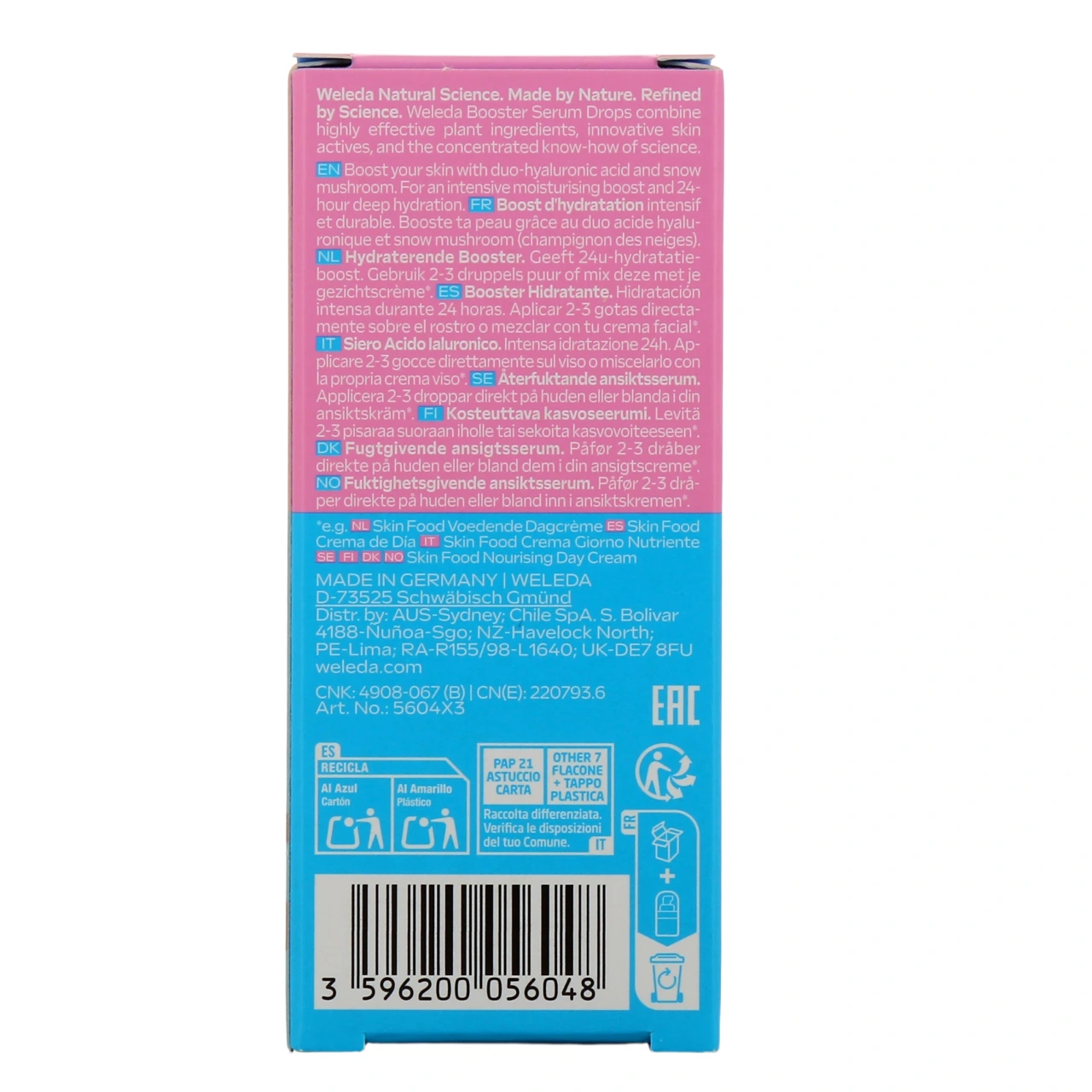 Weleda Hyaluronic Moisture Serum Drops - Vue 3