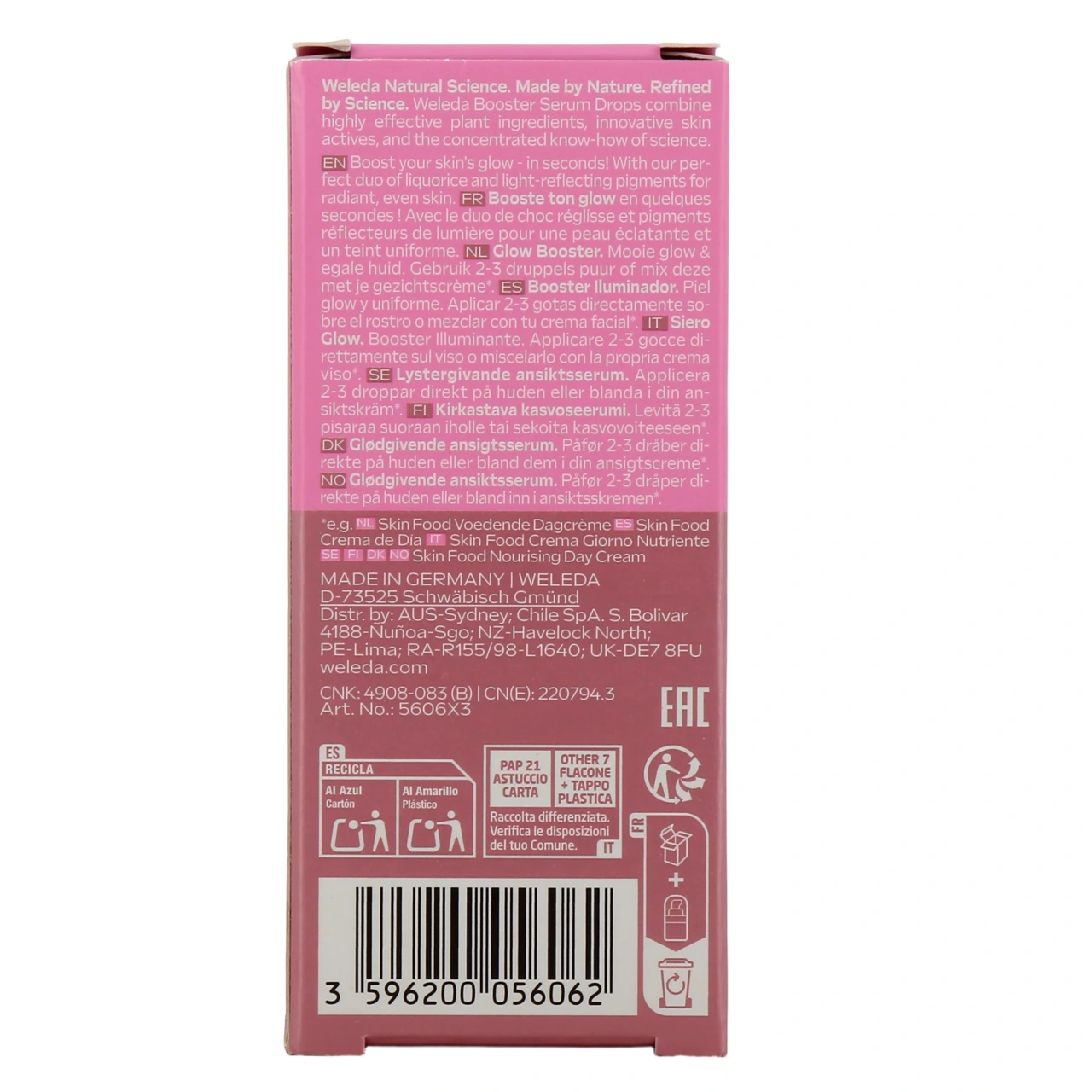 Weleda Glow Perfecting Serum Drops - Vue 3