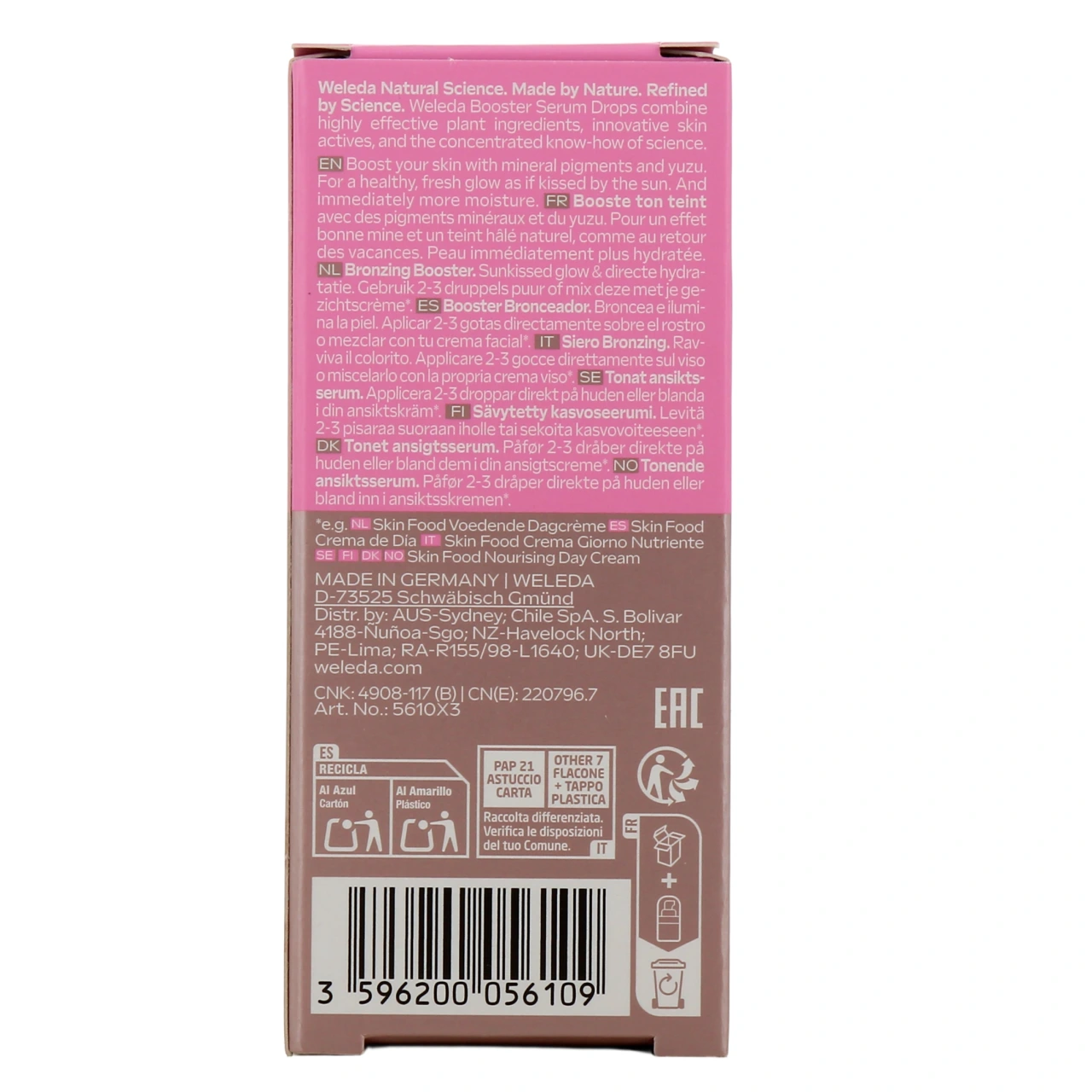 Weleda Sunkissed Bronzing Serum Drops - Vue 3