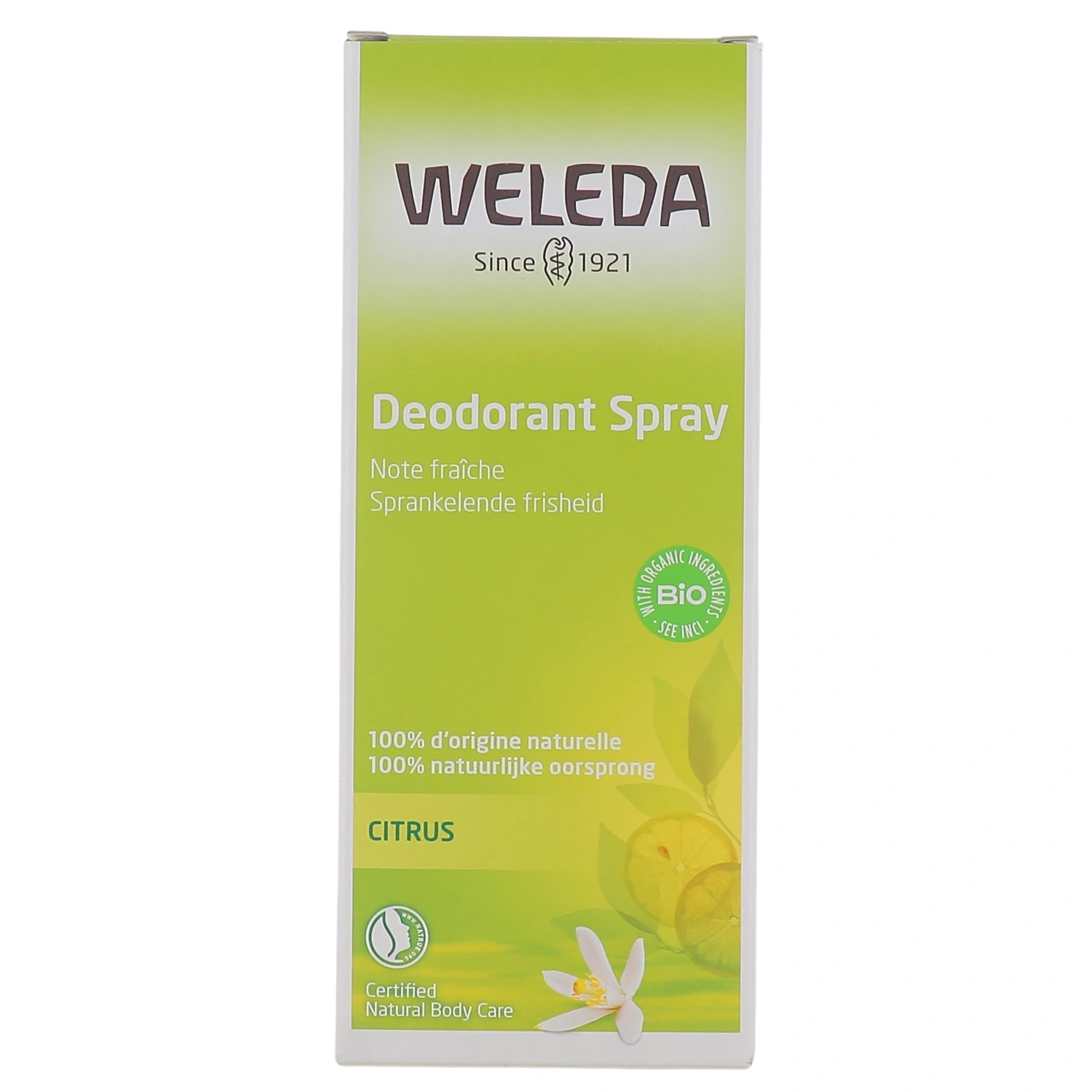 Weleda Déodorant Spray 24h Citrus - Vue 2