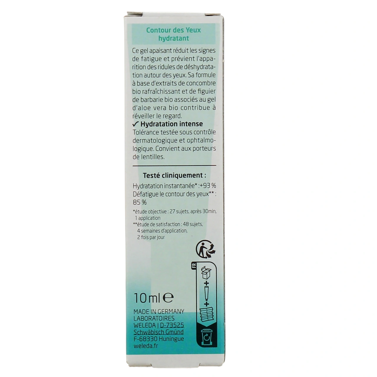 Weleda Contour des Yeux Hydratant - Vue 3