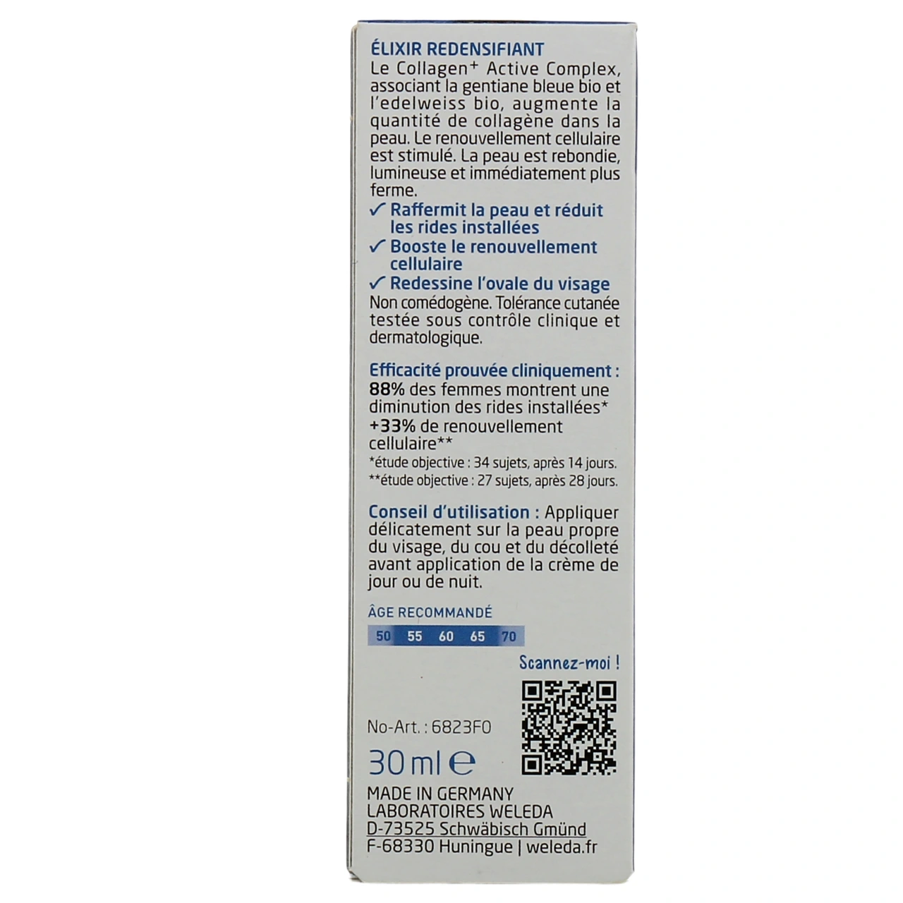 Weleda Elixir Redensifiant Gentiane Bio - Vue 3