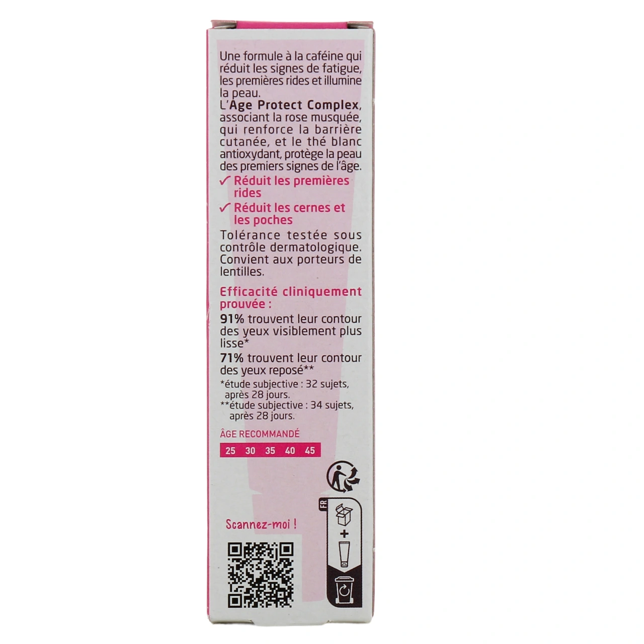 Weleda Contour des Yeux Lissant Rose Musquée et Thé Blanc - Vue 3