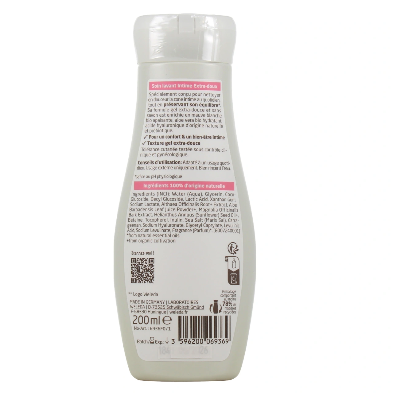 Weleda Soin Lavant Intime Extra-doux Bio - Vue 3