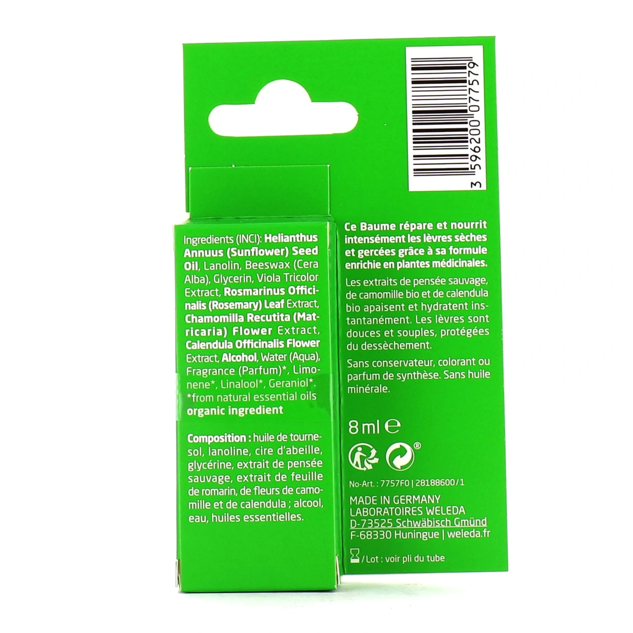 Weleda Skin Food Baume lèvres - Vue 2