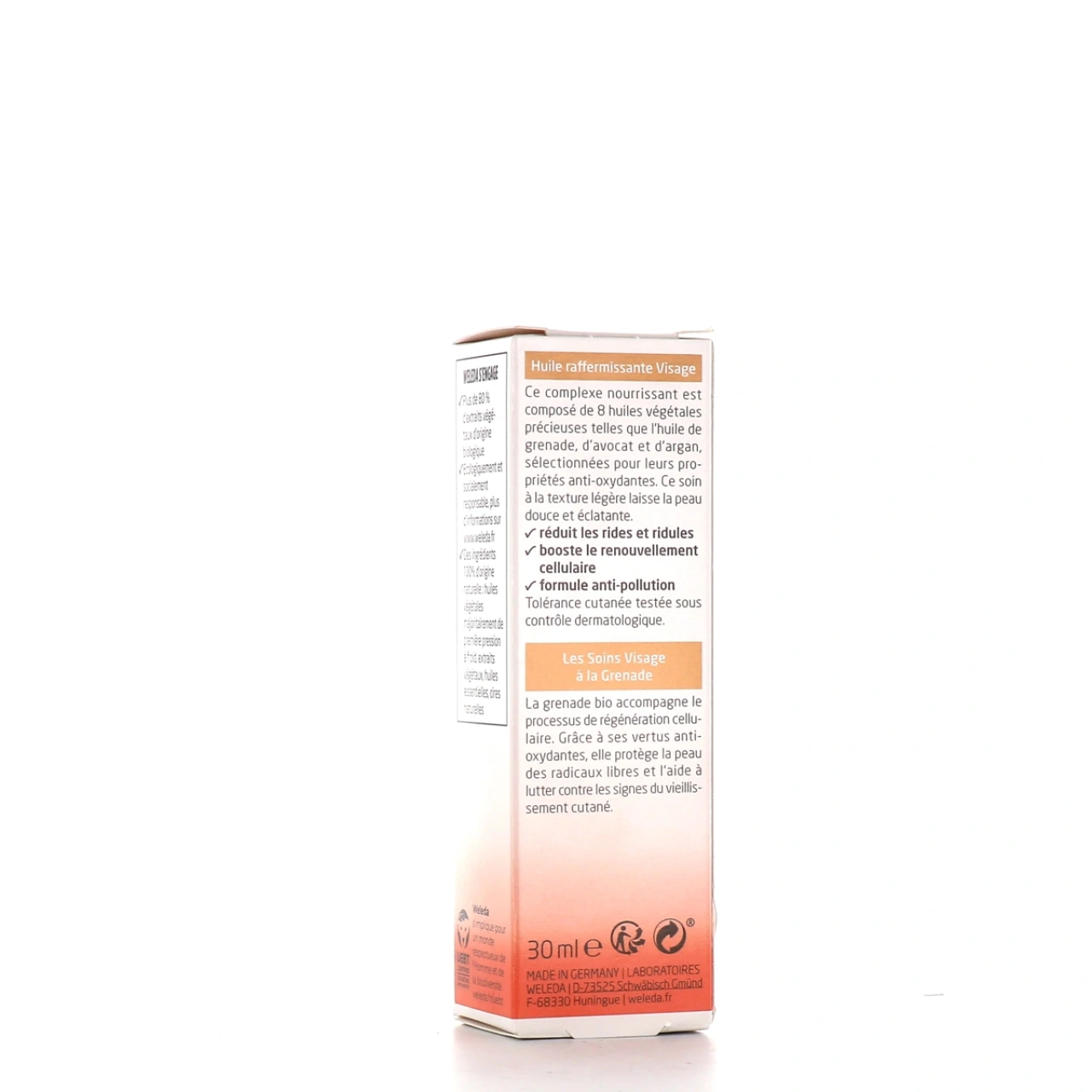 Weleda Huile Raffermissante Visage Grenade Bio - Vue 2
