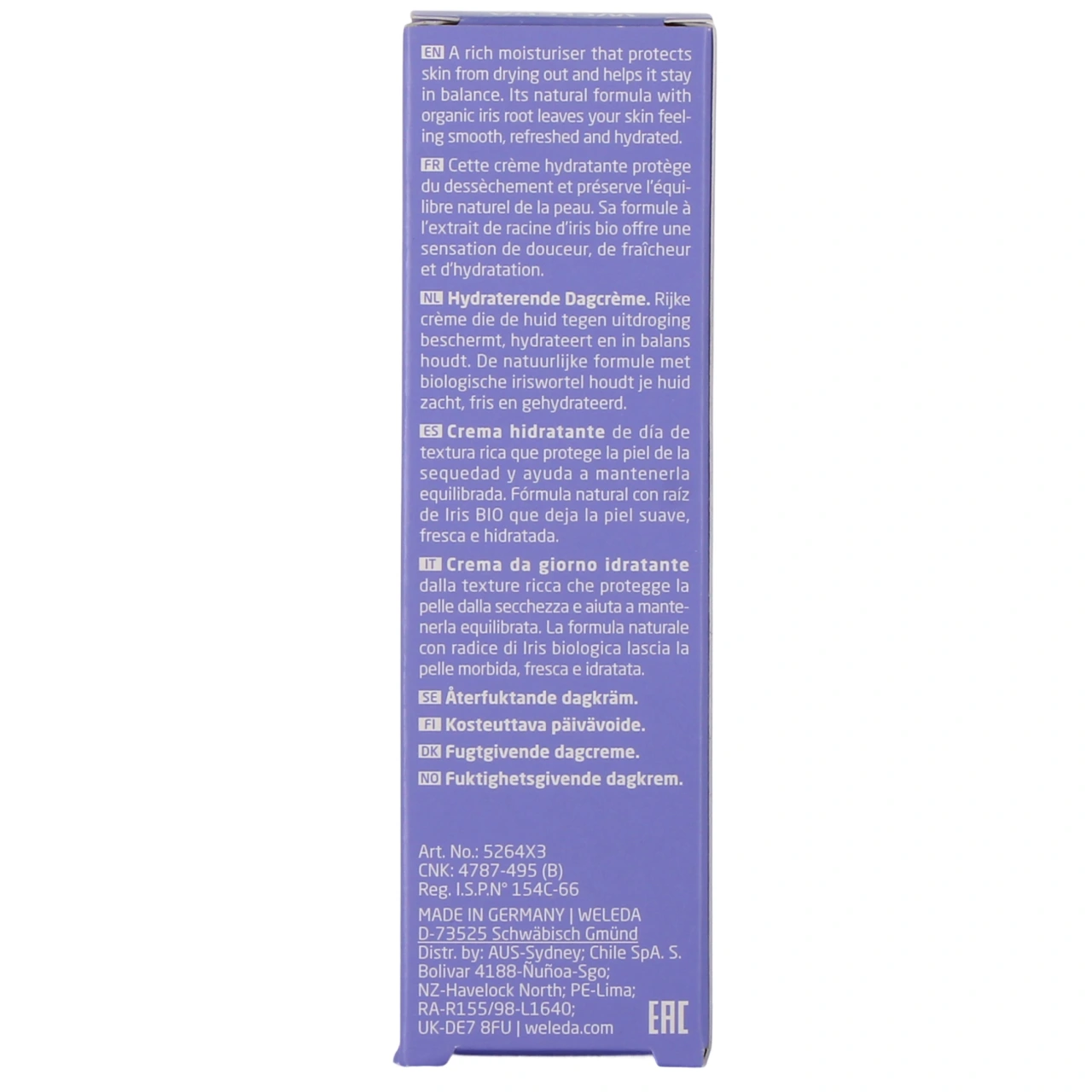 Weleda Iris Crème de Jour Hydratante Bio - Vue 3