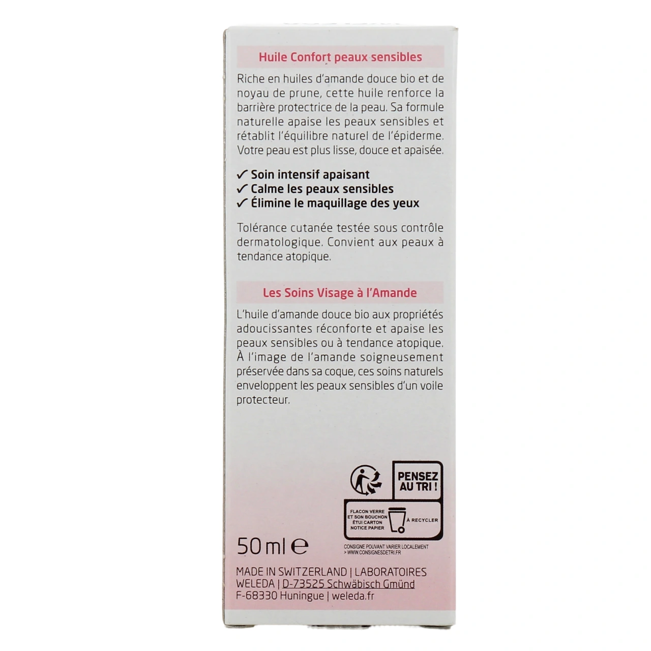 Weleda Huile Confort Absolu à l'Amande - Vue 3