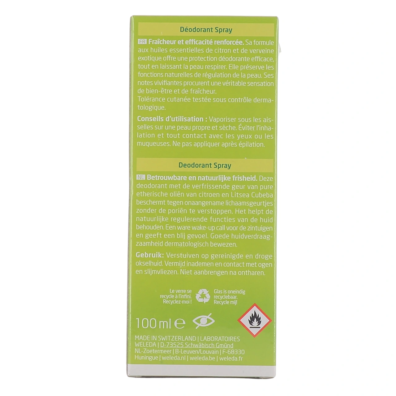 Weleda Déodorant Spray 24h Citrus - Vue 6