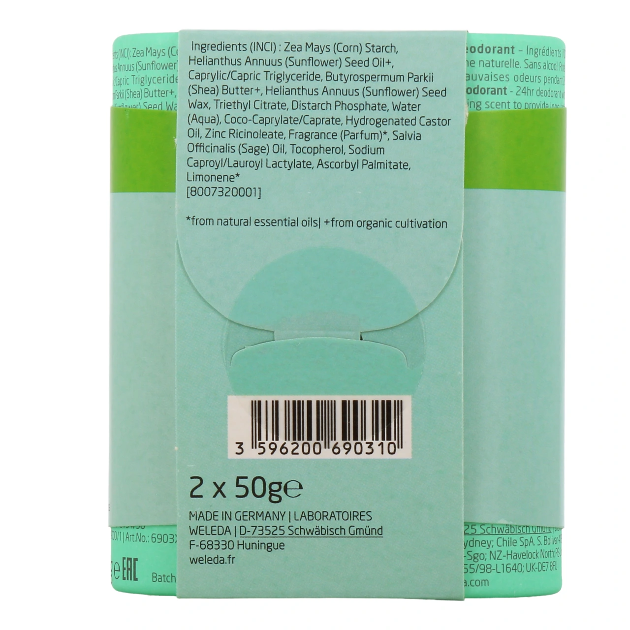 Weleda Déodorant Stick 24h Bio - Vue 12