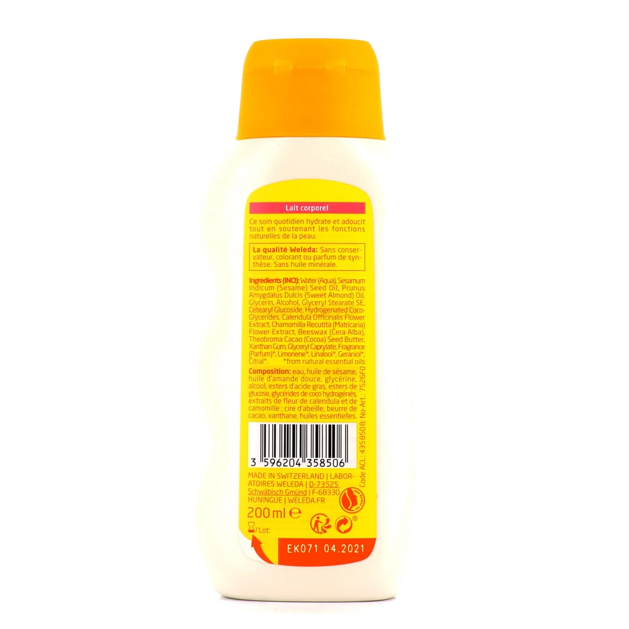 Weleda Bébé Calendula Lait Corporel Bio - Vue 2